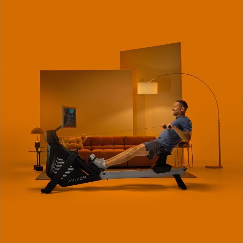 Aviron Strong Series Rower with 22" HD Touchscreen