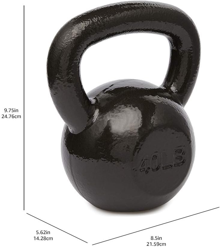 40 Pound Cast Iron Kettlebell
