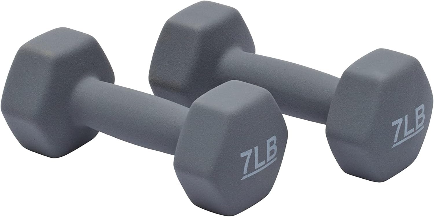 7 Pound Neoprene Dumbbells