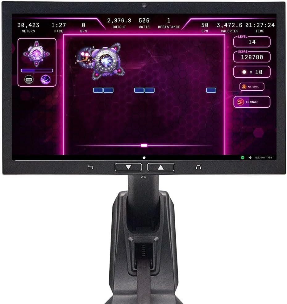 Aviron Strong Series Rower with 22" HD Touchscreen