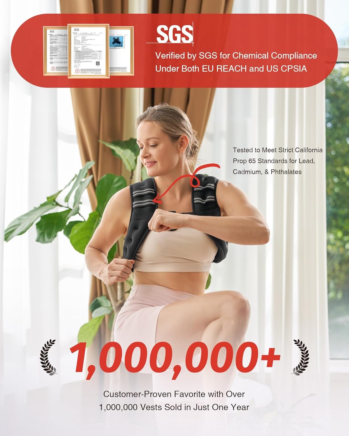 ZELUS Weighted Vest (6–30 lb)