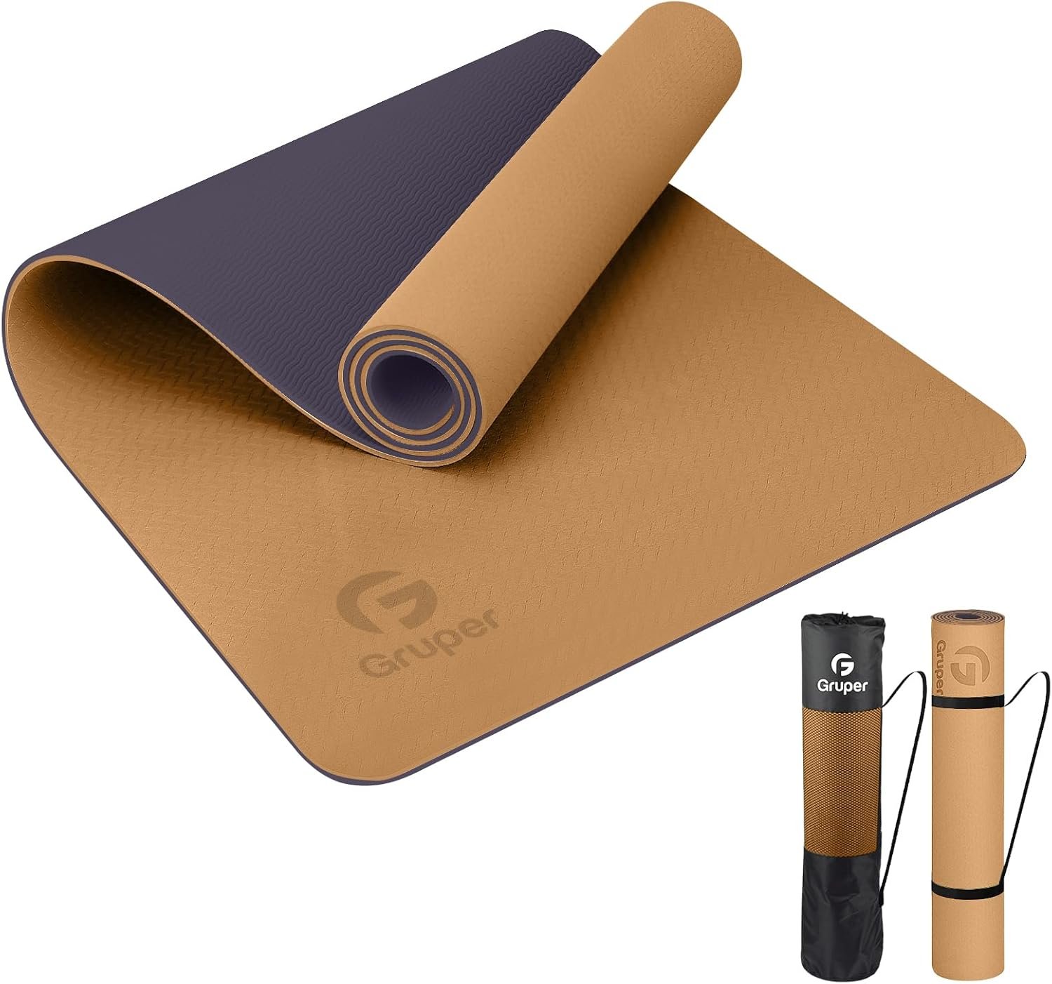 Gruper Eco‑Friendly Non‑Slip Yoga Mat