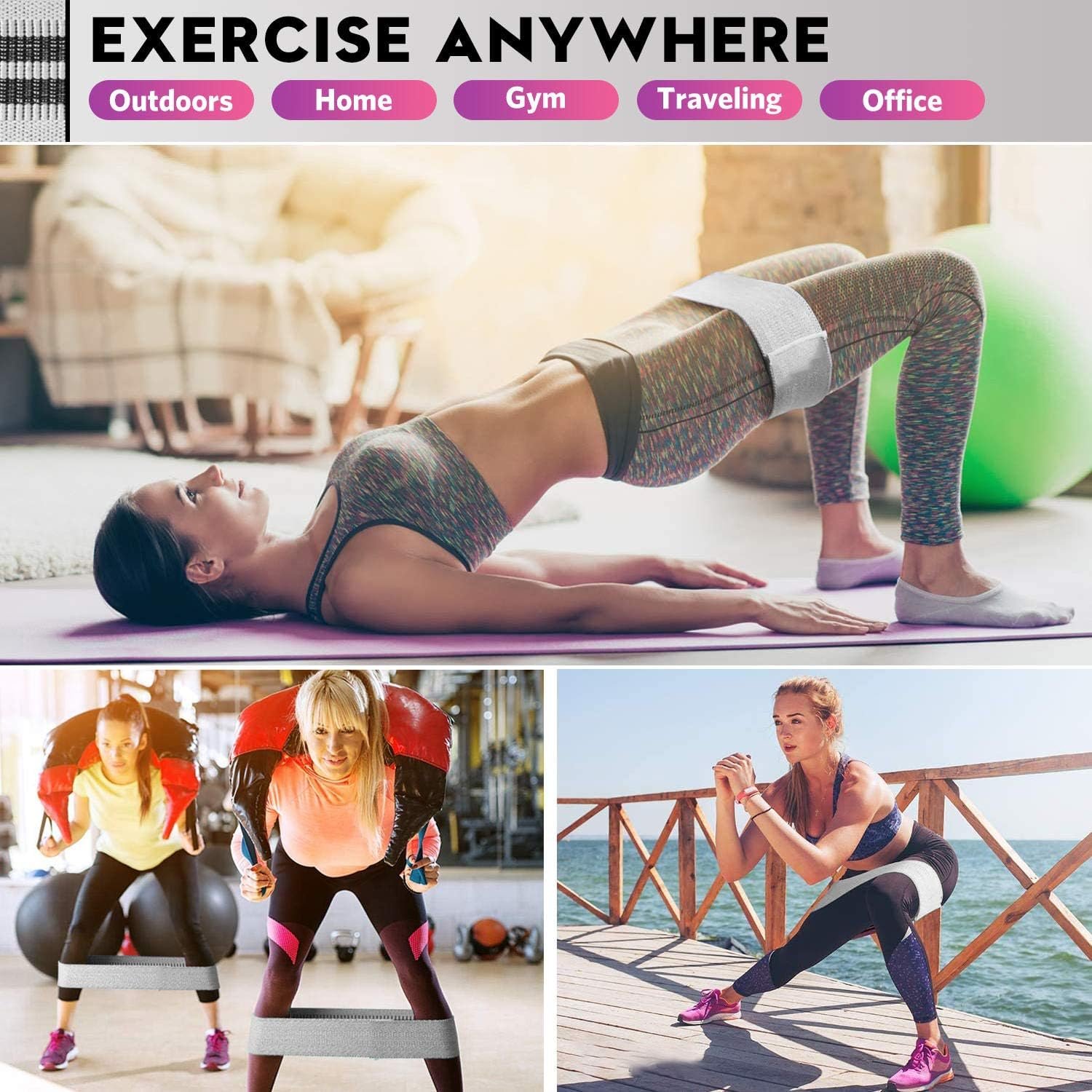 Renoj Resistance Bands for Working Out