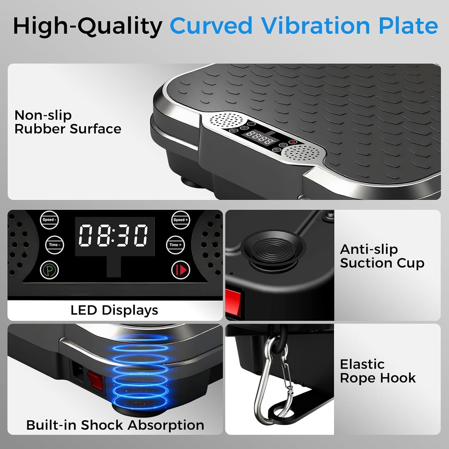 AoraPulse Vibration Plate Exercise Machine