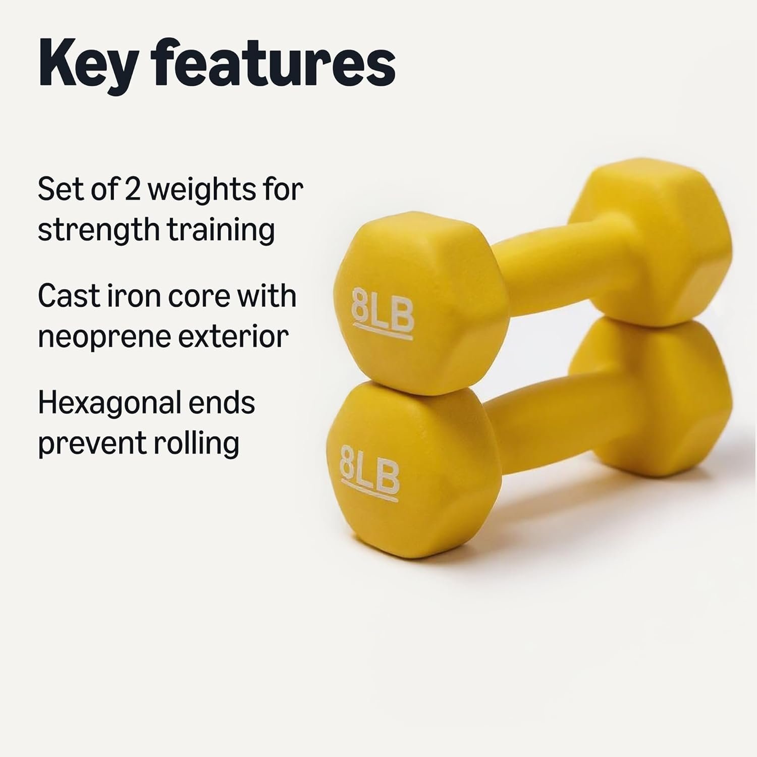 8 Neoprene Dumbbell