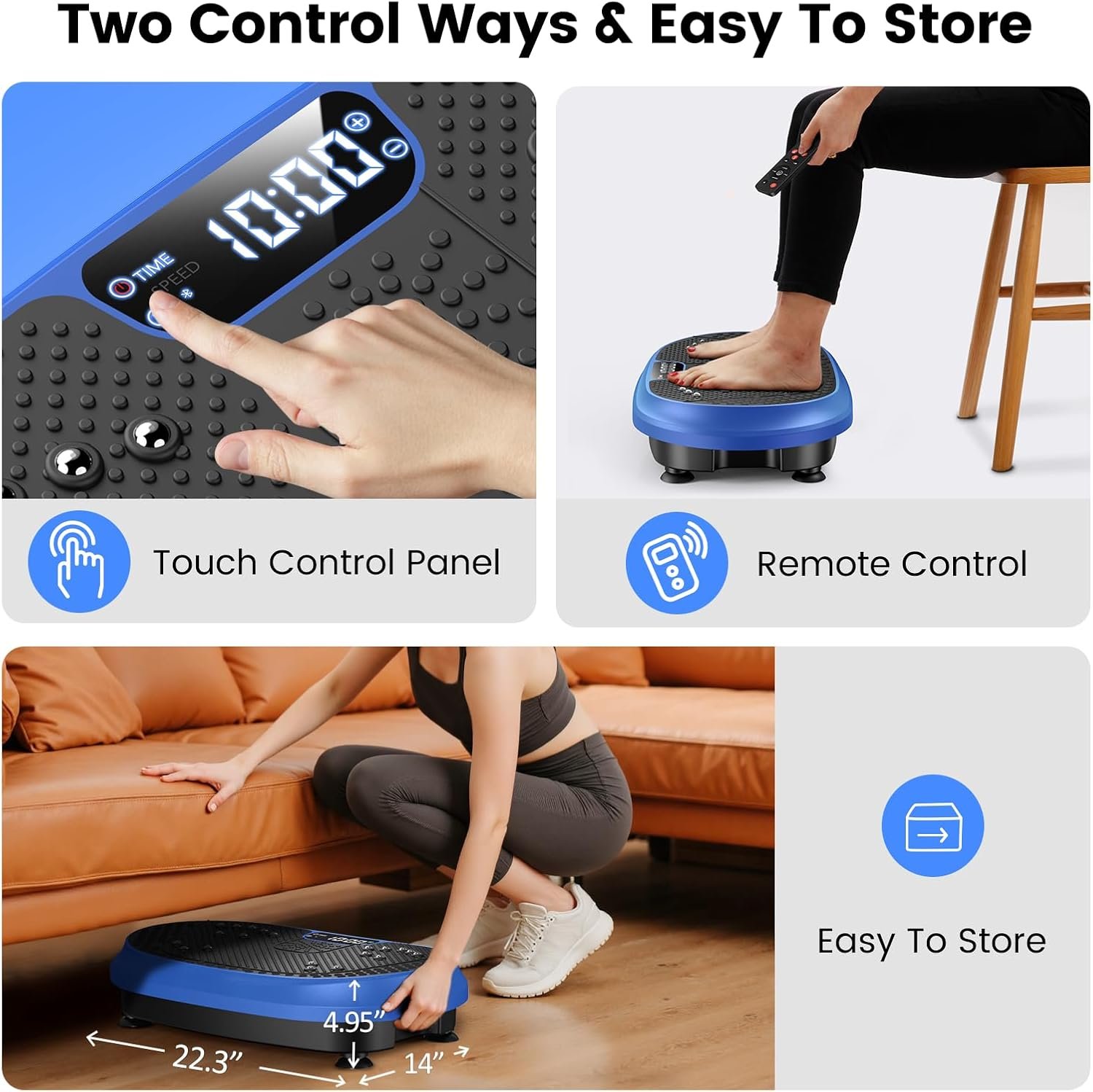 HVX Vibration Plate Exercise Machine