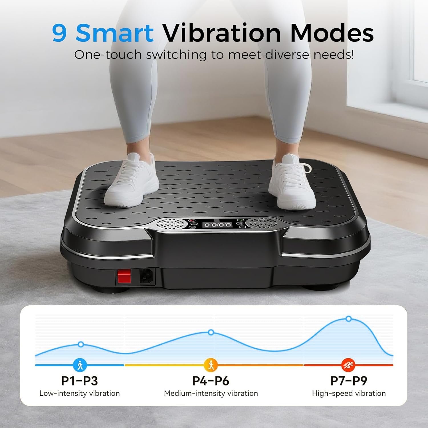 AoraPulse Vibration Plate Exercise Machine
