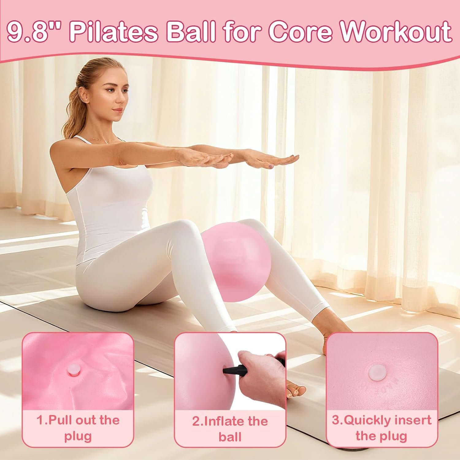 Hoedia 17 PCS Pilates Kit for Women