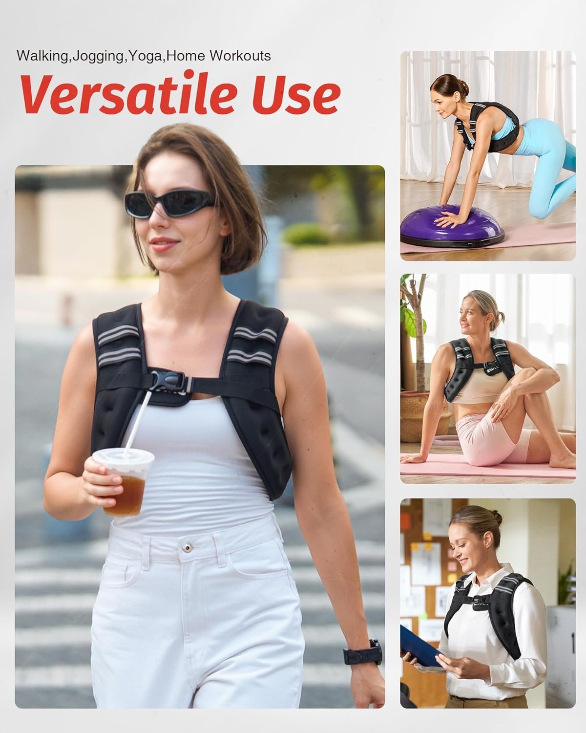 ZELUS Weighted Vest (6–30 lb)