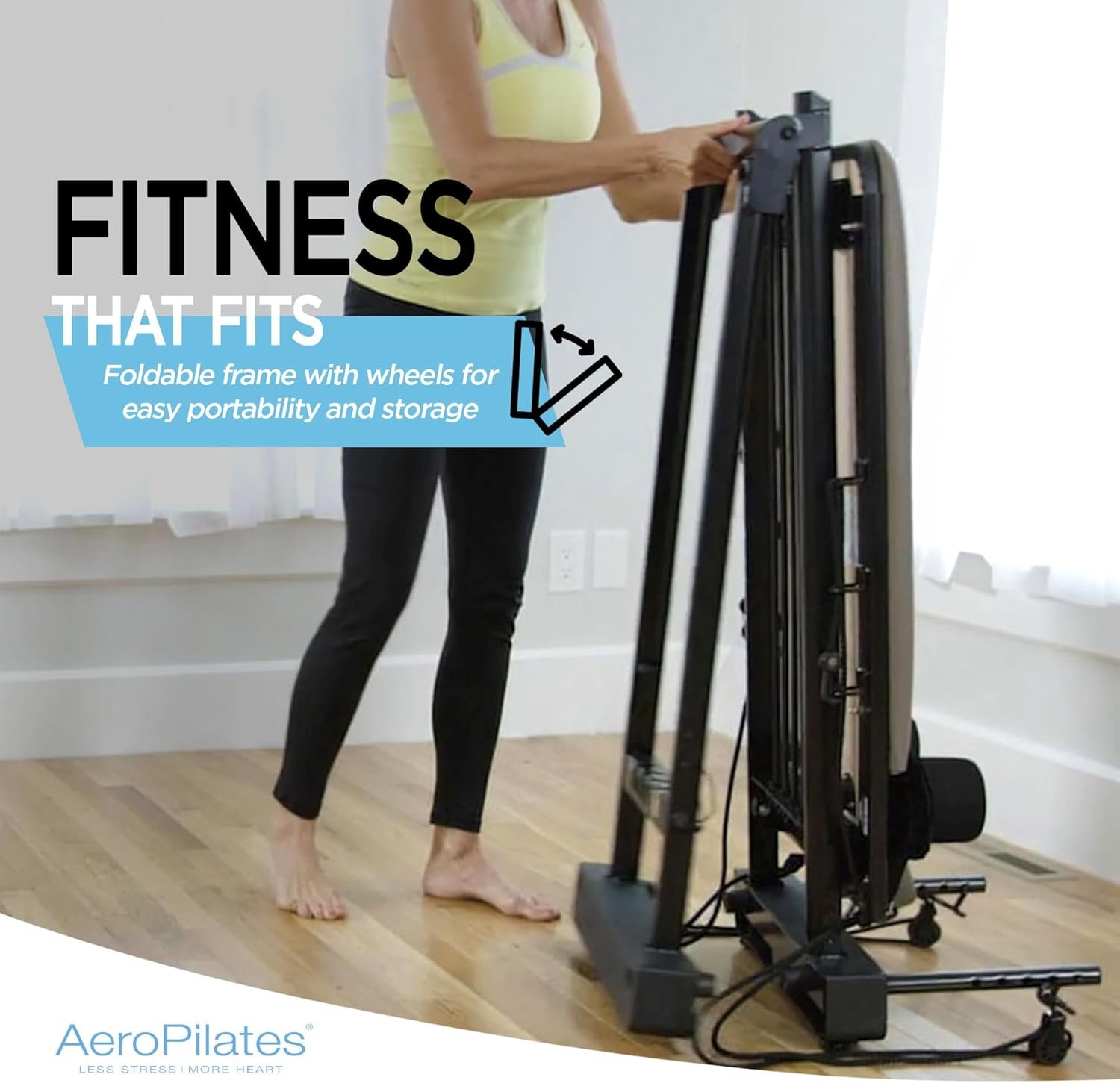 AeroPilates Reformer Home Workout Pilates Machine