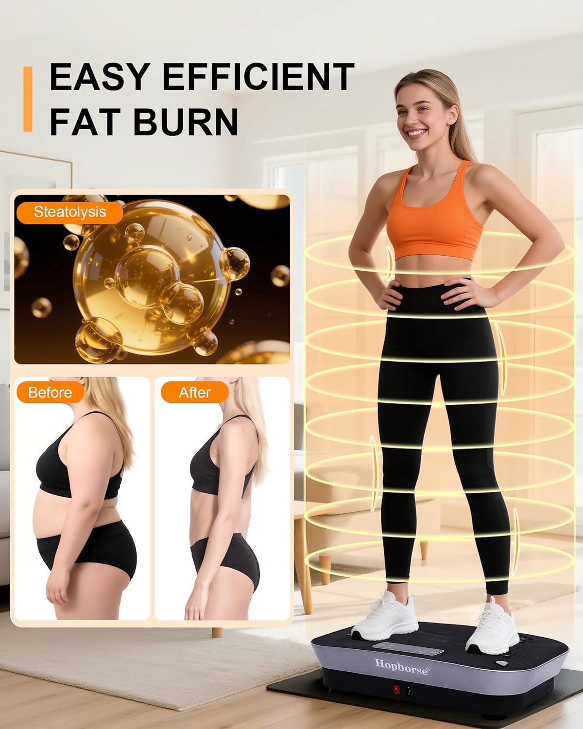 Hophorse Vibration Plate Exercise Machine