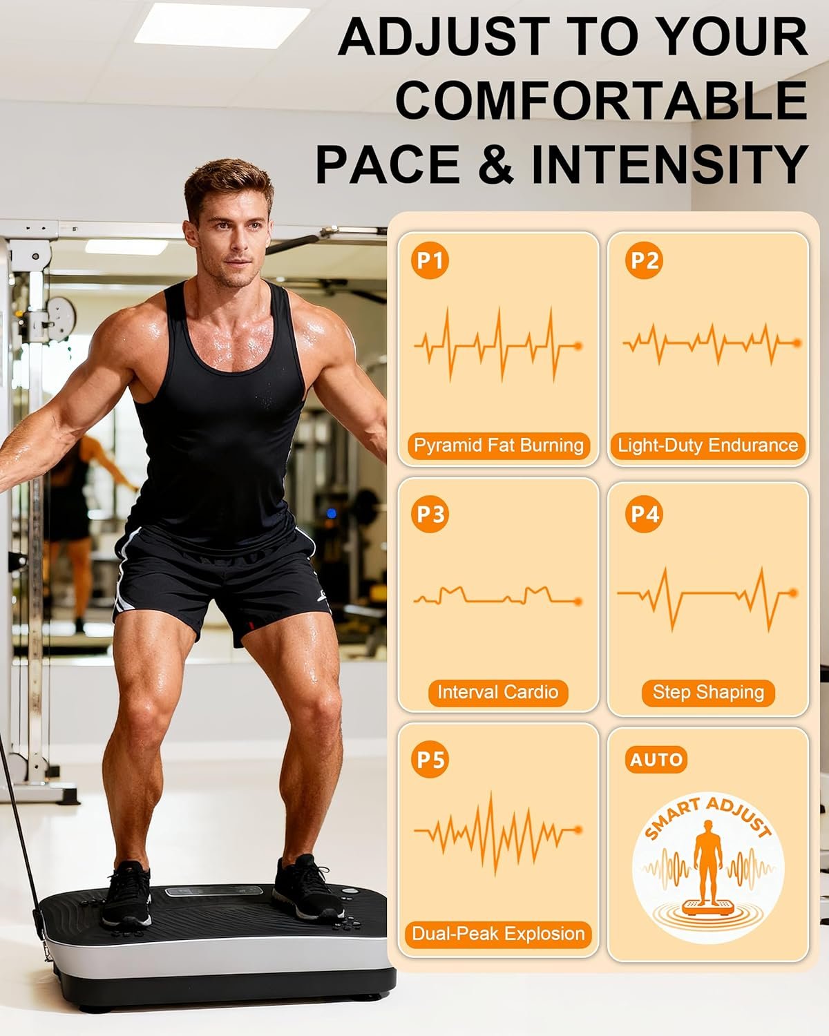 Hophorse Vibration Plate Exercise Machine