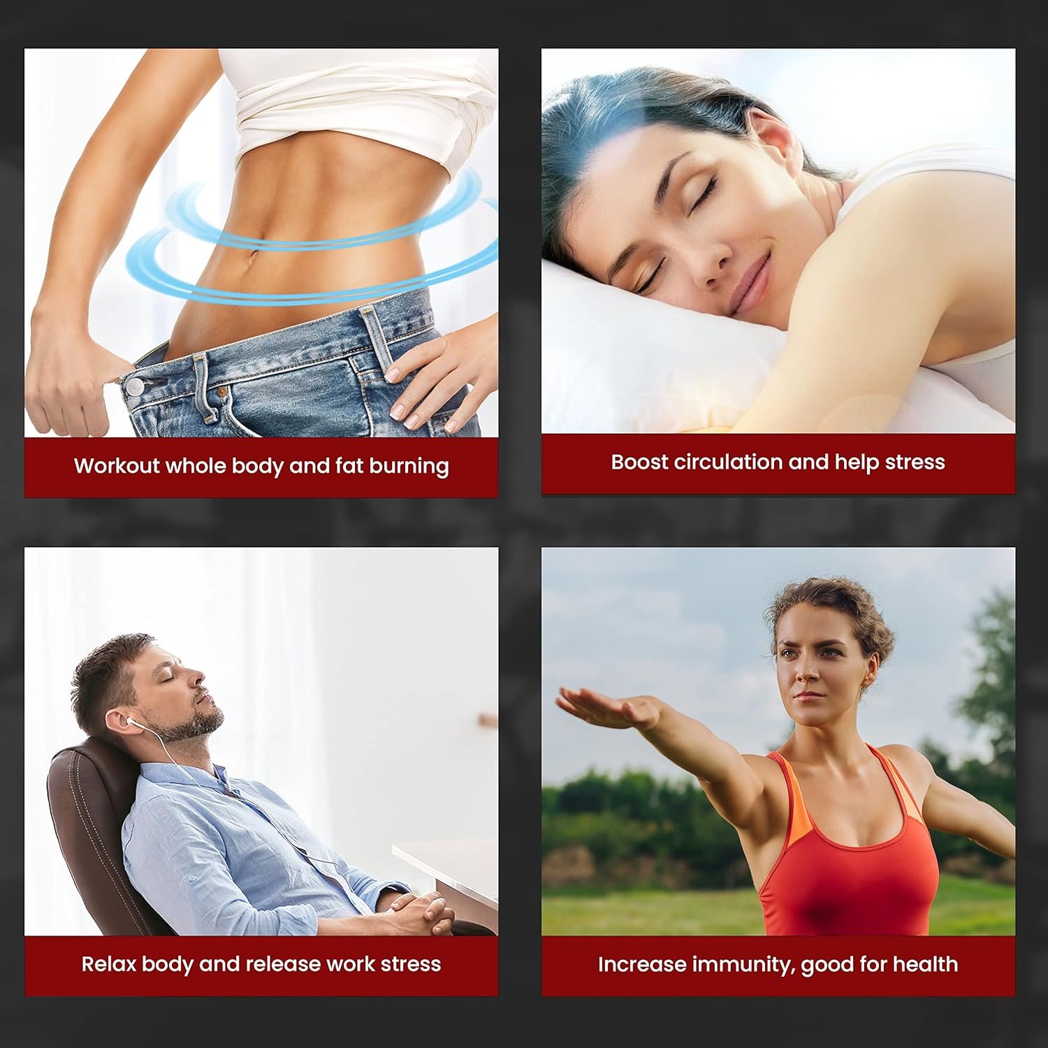 EILISON FitMaxx 3D XL Vibration Plate Exercise Machine