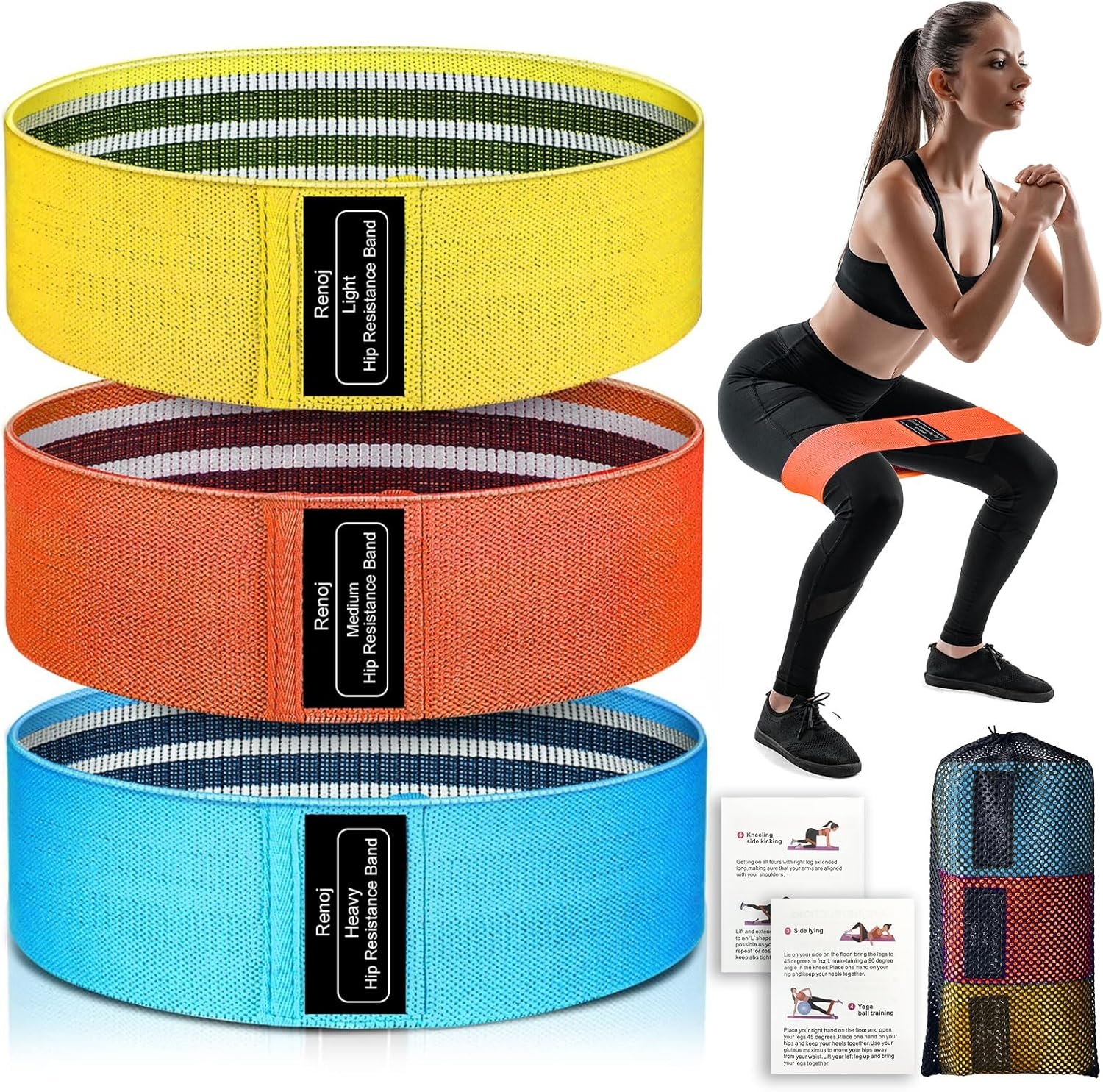 Renoj Resistance Bands for Working Out