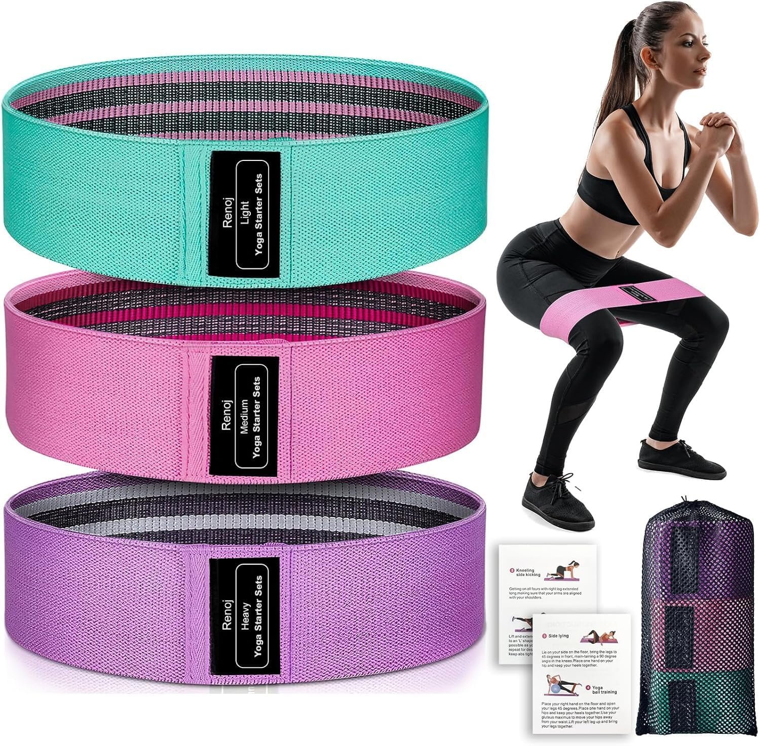 Renoj Resistance Bands for Working Out