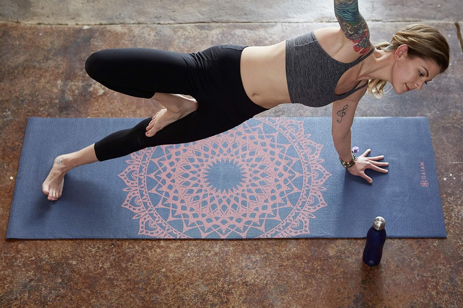 Gaiam Classic Print Yoga Mat