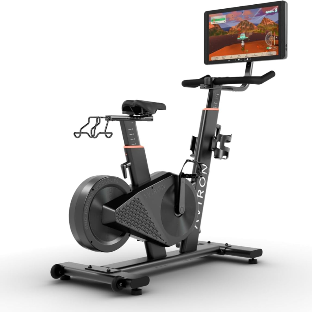 Aviron Fit Bike S with 22" HD Touchscreen