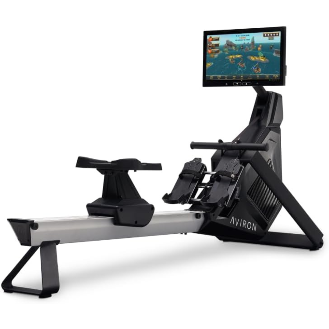 Aviron Strong Series Rower with 22" HD Touchscreen
