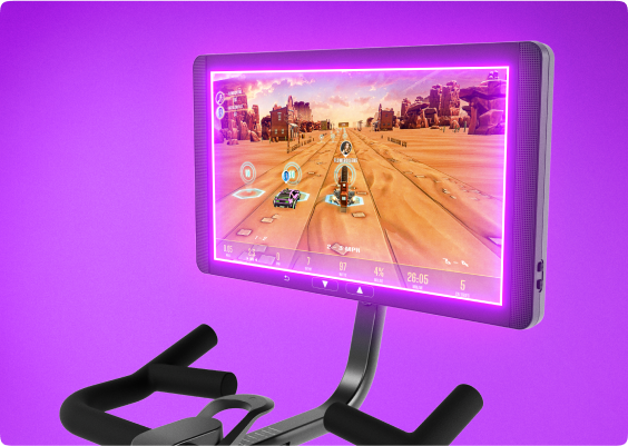 Aviron Fit Bike S with 22" HD Touchscreen