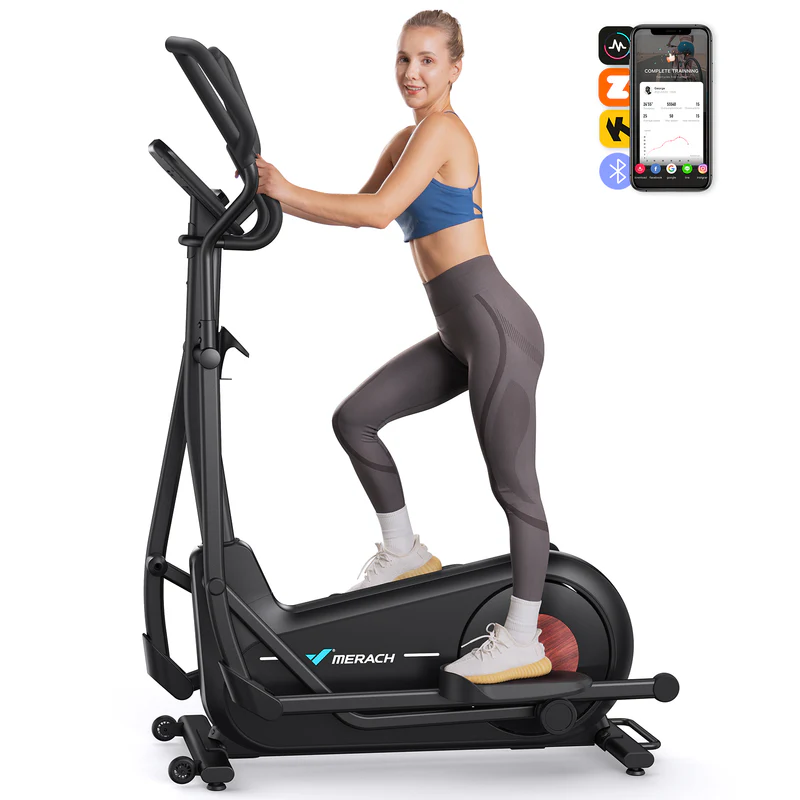 MERACH E27 Manual Resistance Elliptical Machine