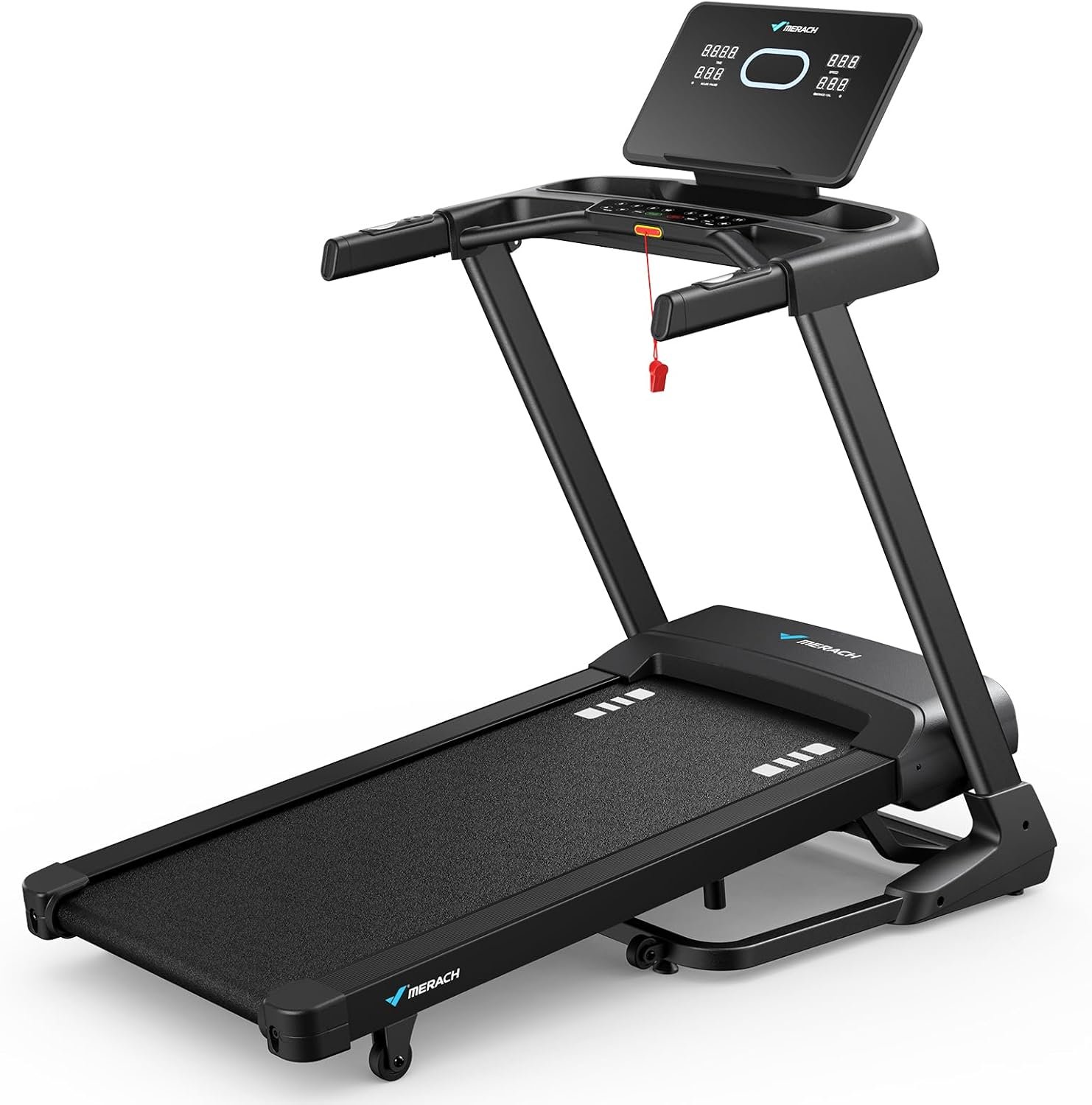 MERACH Treadmill 47" Belt with 15% Auto Incline