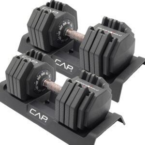 CAP Barbell ADJUSTABELL 55 lb Hex Dumbbell Weights